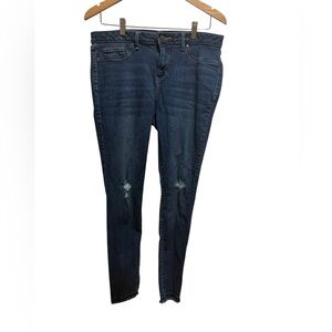 Faded Glory Dark Blue Skinny Jeans